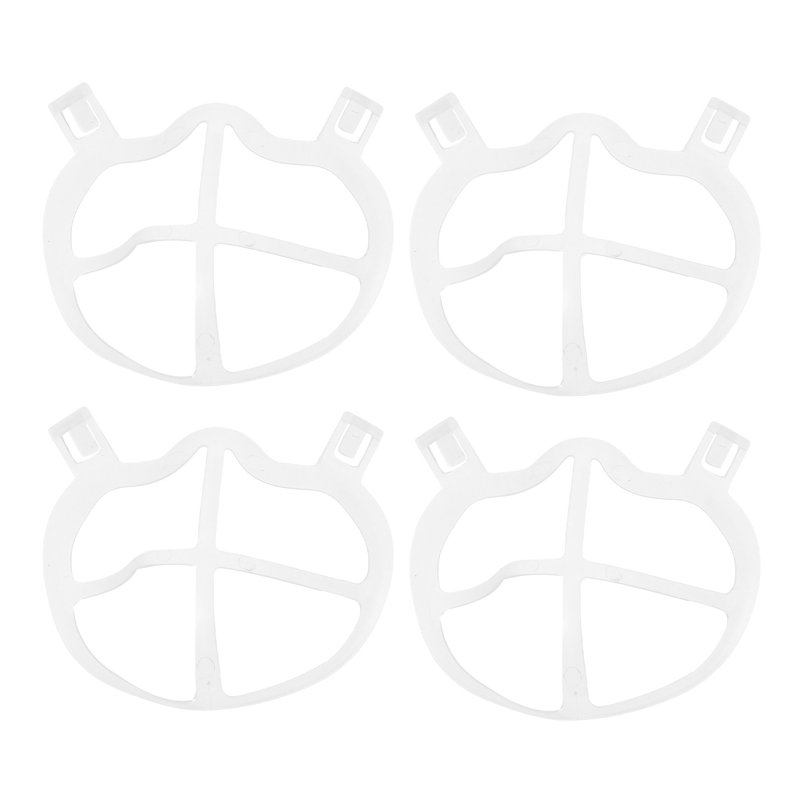 Silicone Mask Bracket - 10 Adet Ultra-İnce Yumuşak Silikon Maske