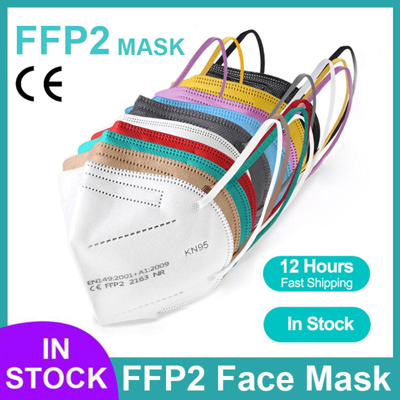 Disposable Mask Blue - 5 Katmanlı FFP2 Maskeler CE Onaylı