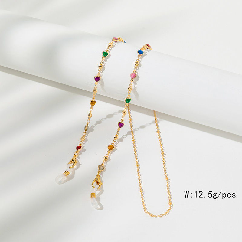 Basit aşk blok doğal taş Charm - Mask Chain Holder incelemesi ve fiyatı