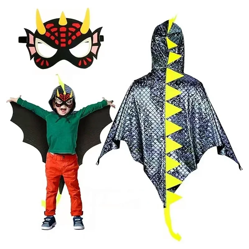 Çocuk Yeşil Dinozor Pelerin Ma - Kids Face Mask incelemesi ve fiyatı