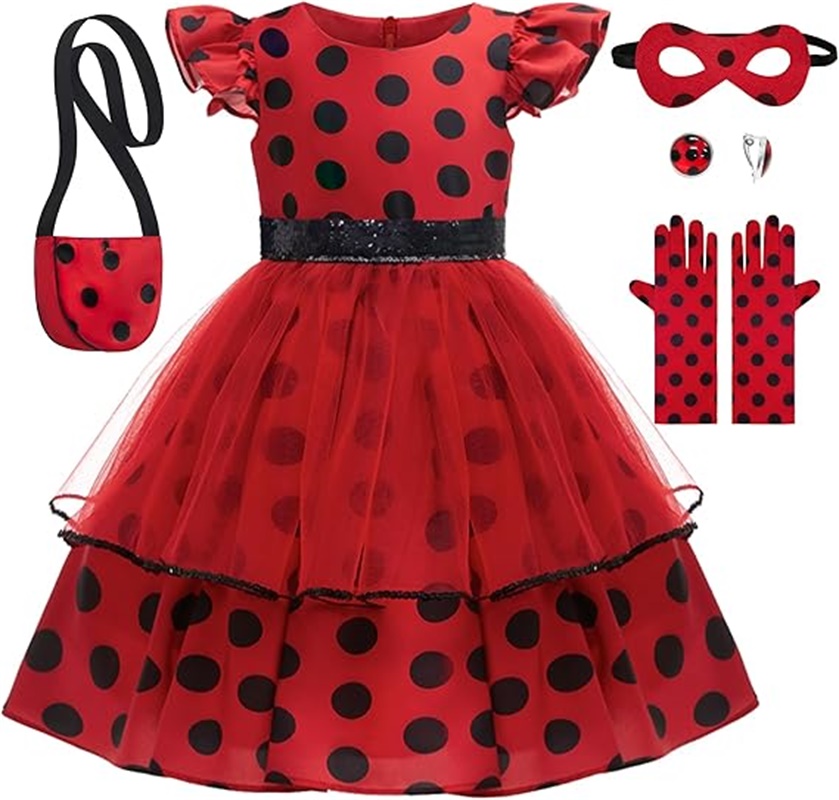 Kızlar Cosplay Kostüm Puantiye - Kids Face Mask incelemesi ve fiyatı