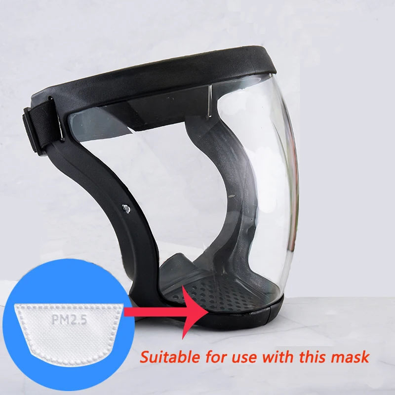 Tam yüz kalkanı rüzgar geçirme - Anti Pollution Mask incelemesi ve fiyatı