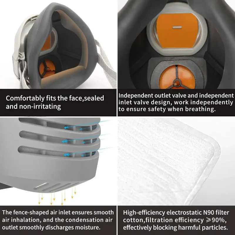 Toz maskesi + 20 adet filtre p - Dust Mask Construction incelemesi ve fiyatı