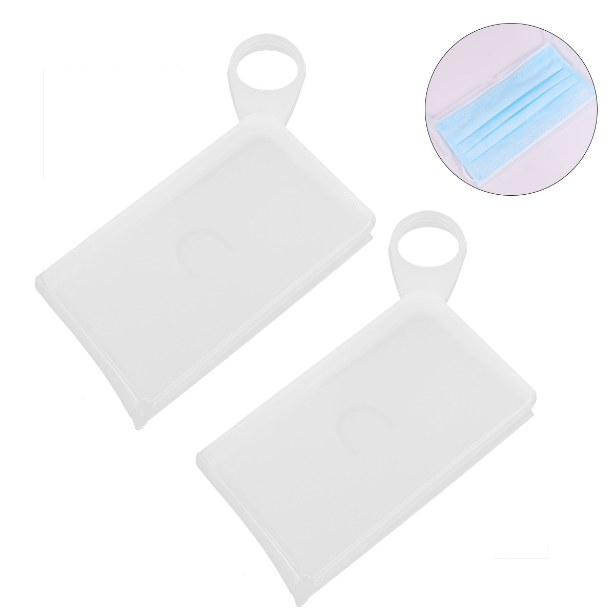 2 Adet Gıda Sınıfı Silikon Mas - Face Mask Storage Box incelemesi ve fiyatı
