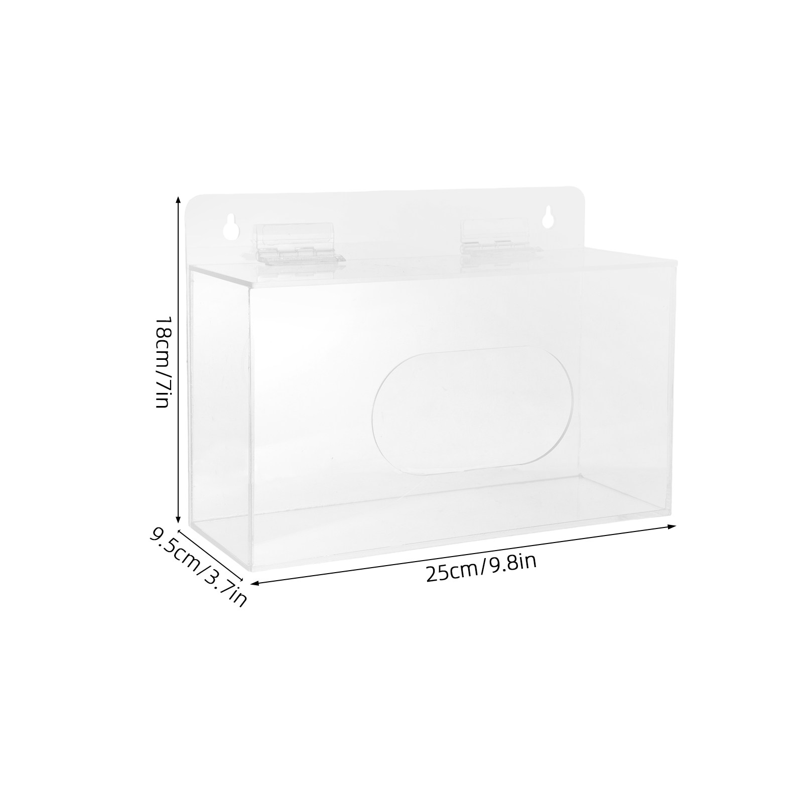 Akrilik Yüz Maskesi Düzenleyic - Face Mask Storage Box incelemesi ve fiyatı