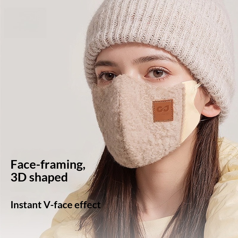 Kış Kadife Sıcak Maske Üç Boyu - Cloth Face Mask Washable incelemesi ve fiyatı