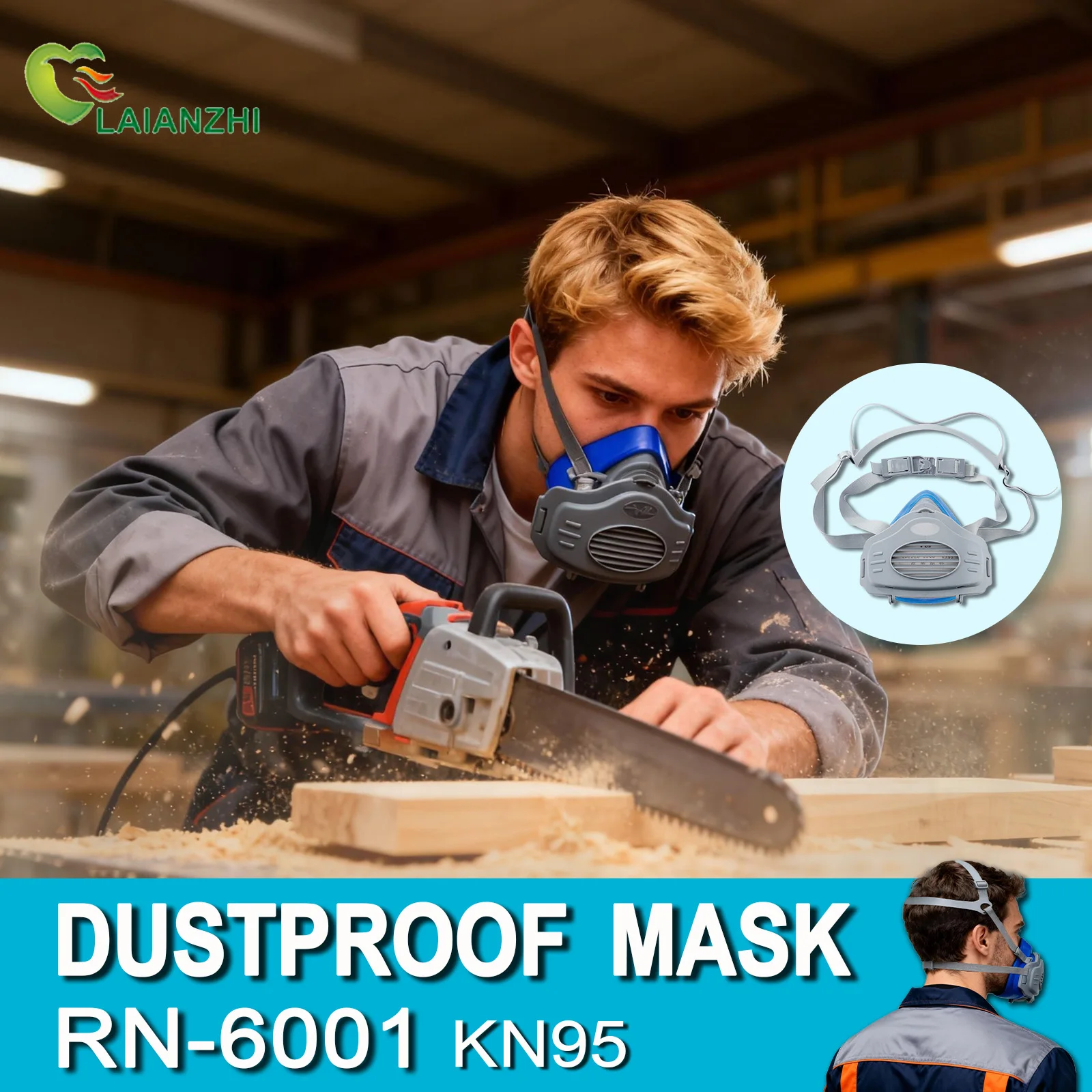 LAIANZHI Toz geçirmez silikon  - Dust Mask Construction incelemesi ve fiyatı